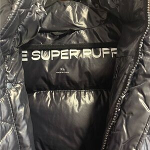 TNA The Super Puff Black Puffer Jacket